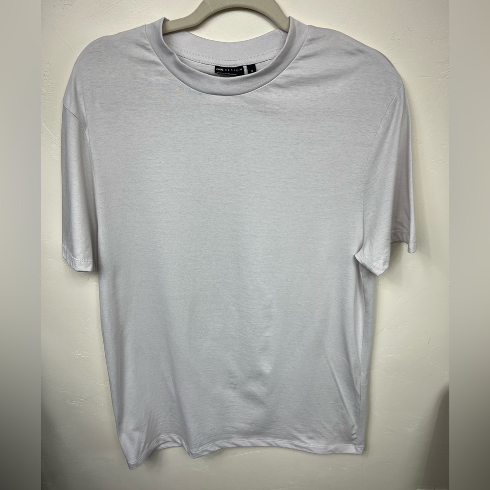 ASOS Design Men’s 100% Cotton Short Sleeve Dress Tee